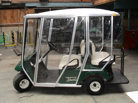 MEE golf buggy enclosure UK