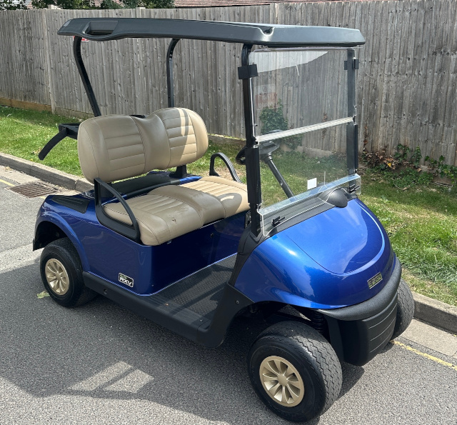 Secondhand EZGO RXV Elite golf buggy for sale UK