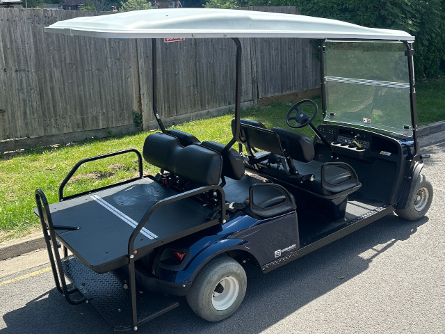 Used Cushman Shuttle 6 golf buggy sales